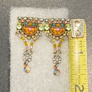 Ayala Bar pierced earrings. Vintage.